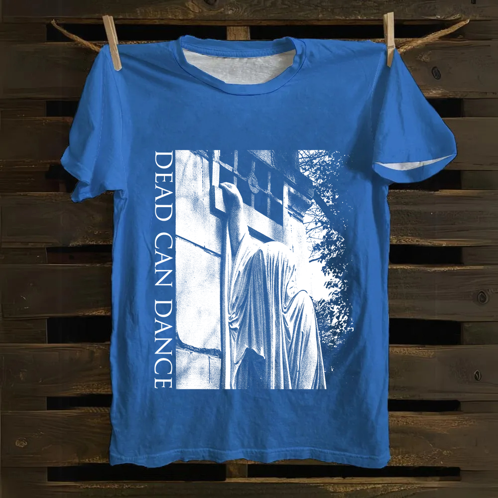 Unisex Vintage Dead Can Dance Band Vintage Cotton T-Shirt