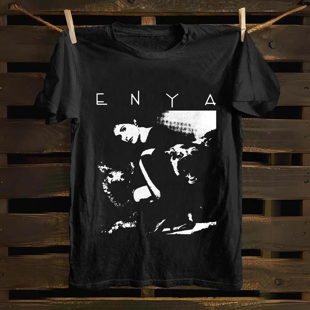 Unisex Vintage  Enya Singer Cotton T-Shirt