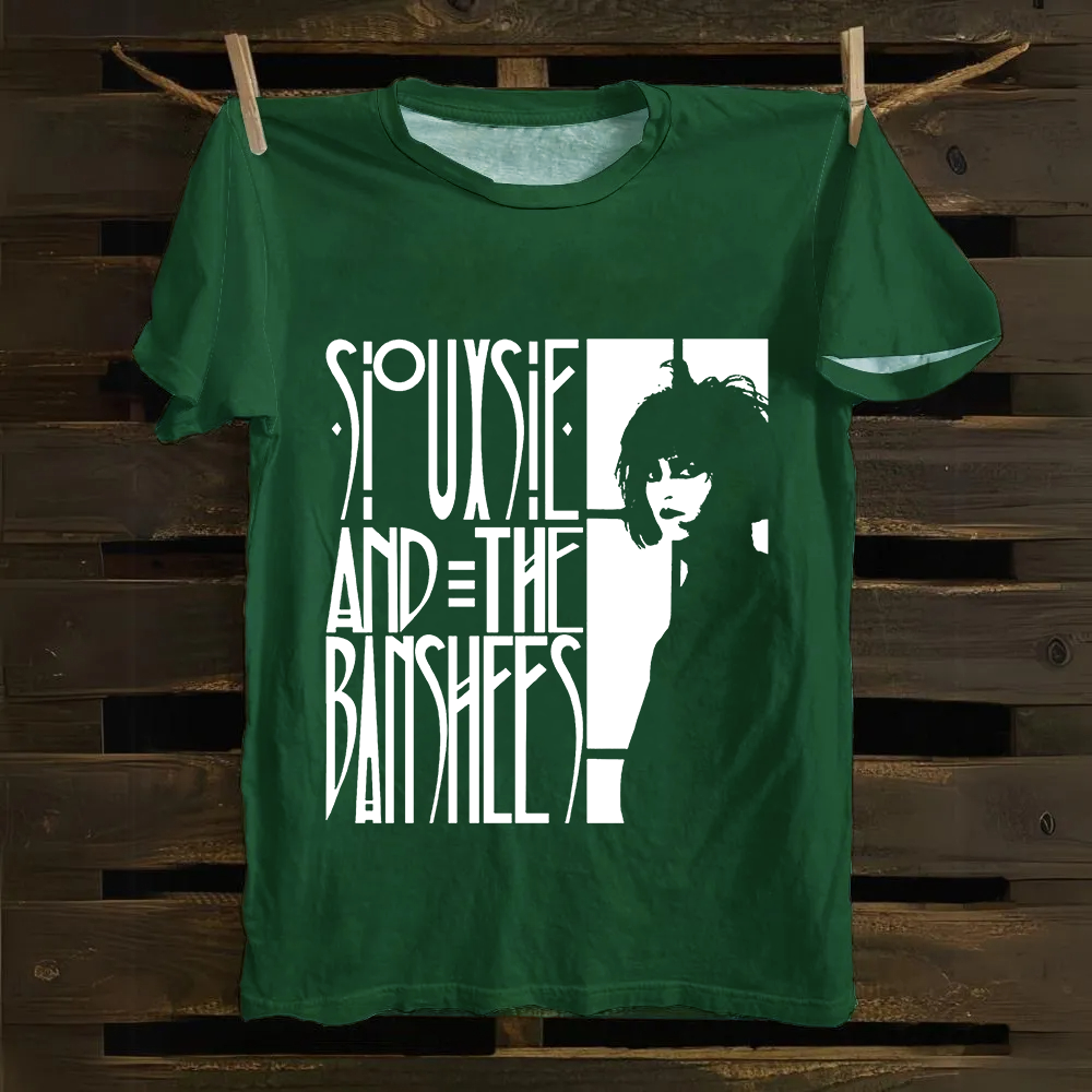 Unisex Vintage Siouxsie and the Banshees cotton T-Shirt