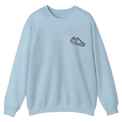 Addcustom Runner Casual Crewneck Sweatshirt
