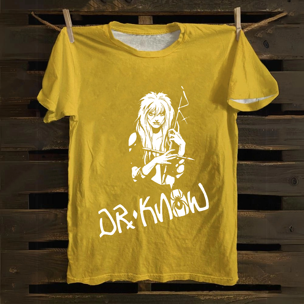 Unisex Vintage  Dr. Know Band  Cotton T-Shirt