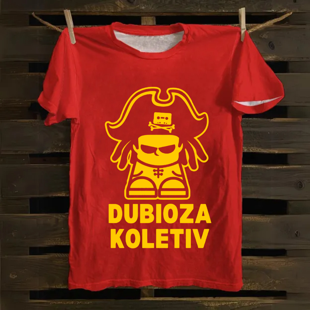 Unisex Vintage Dubioza Kolektiv Band Cotton T-Shirt