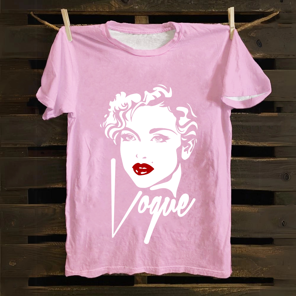 Vintage Cotton Madonna Vogue Cover T-Shirt