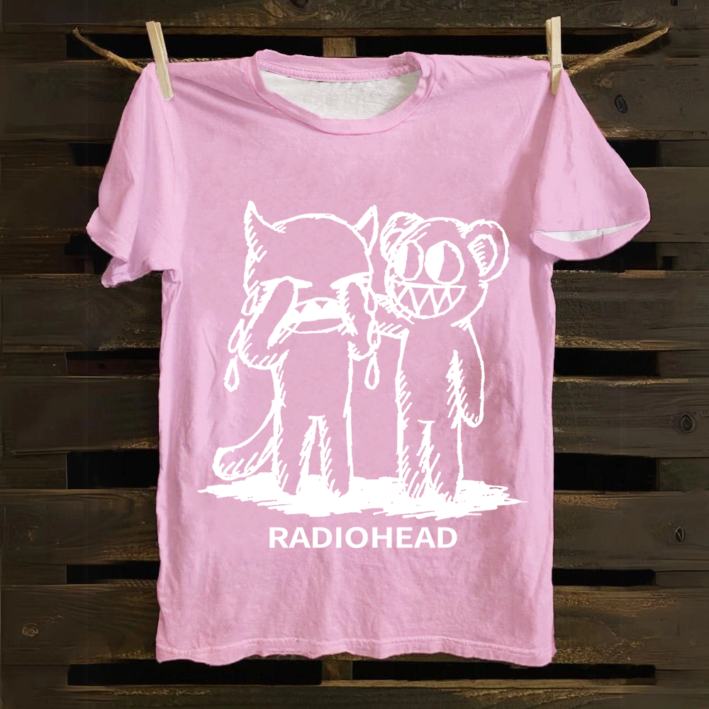 Unisex  Cotton  Radiohead T-Shirt