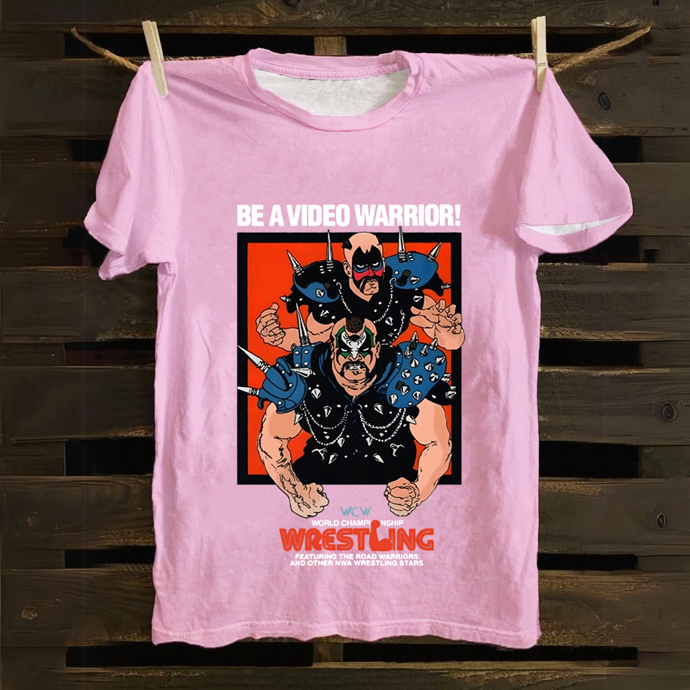 Unisex Vintage WCW Wrestling Sting  Cotton T-Shirt