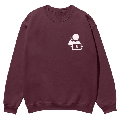 Trader Casual Crewneck Sweatshirt