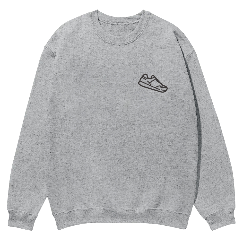Addcustom Runner Casual Crewneck Sweatshirt