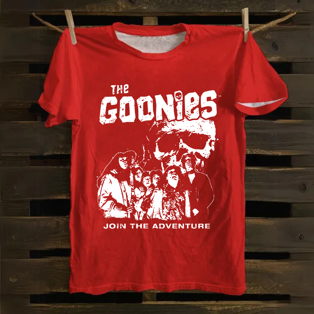 Unisex Vintage  The Goonies Movie Cotton T-Shirt