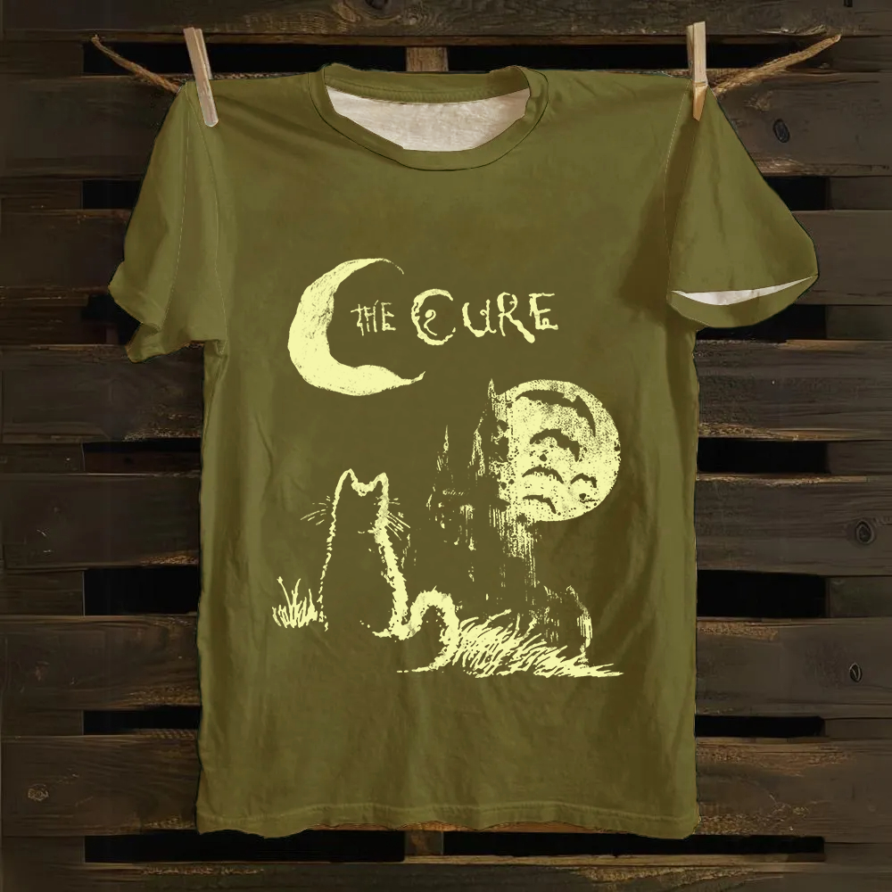 Unisex Vintage The Cure cotton T-Shirt