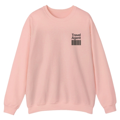 Travel Agent Casual Crewneck Sweatshirt