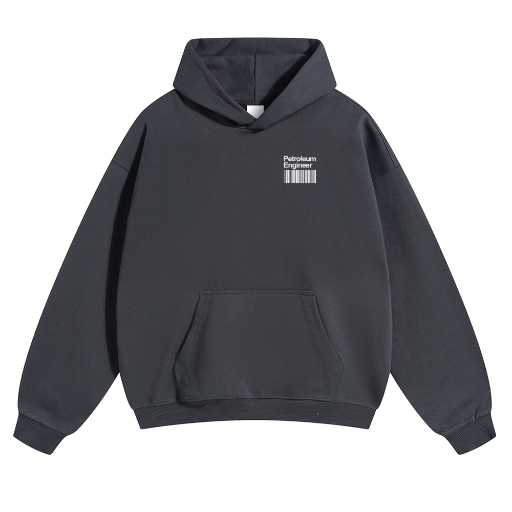 Petroleum Engineer Solid Color Hoodie