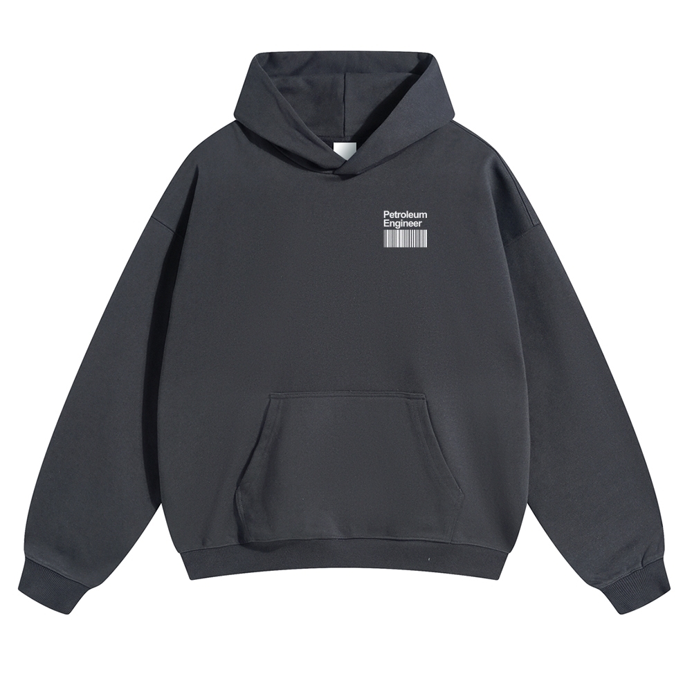 Petroleum Engineer Solid Color Hoodie