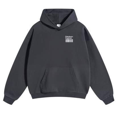 Petroleum Engineer Solid Color Hoodie