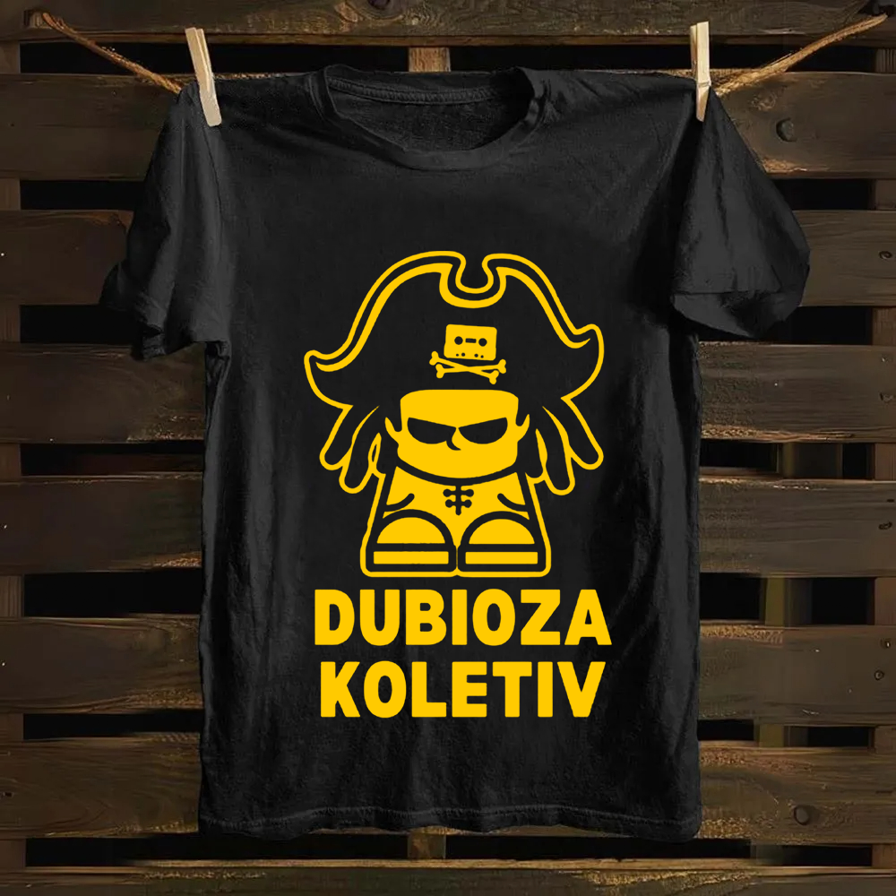 Unisex Vintage Dubioza Kolektiv Band Cotton T-Shirt