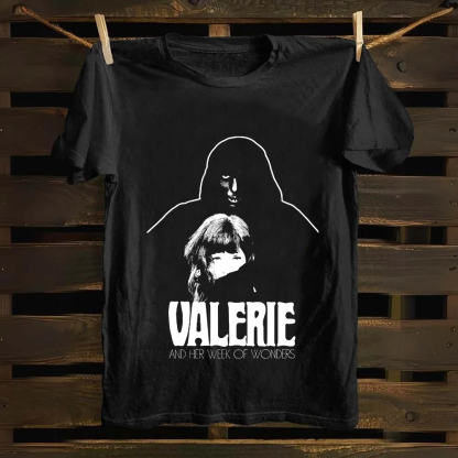 Unisex Vintage Valerie And Her Week Of Wonders Movie Cotton T-Shirt