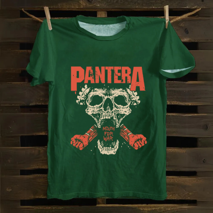 Unisex Vintage Pantera cotton T-Shirt