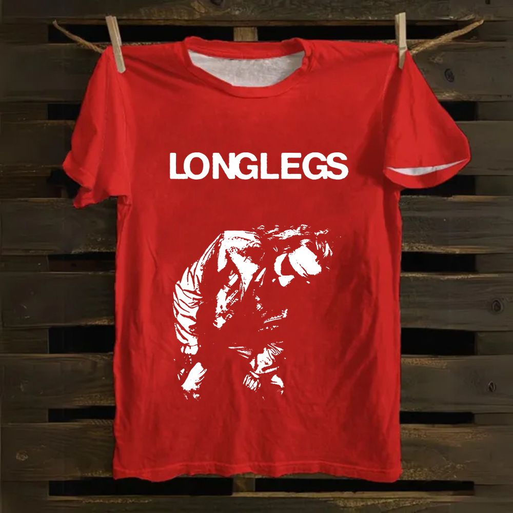 Unisex Vintage Longlegs Horror Movie Cotton T-Shirt