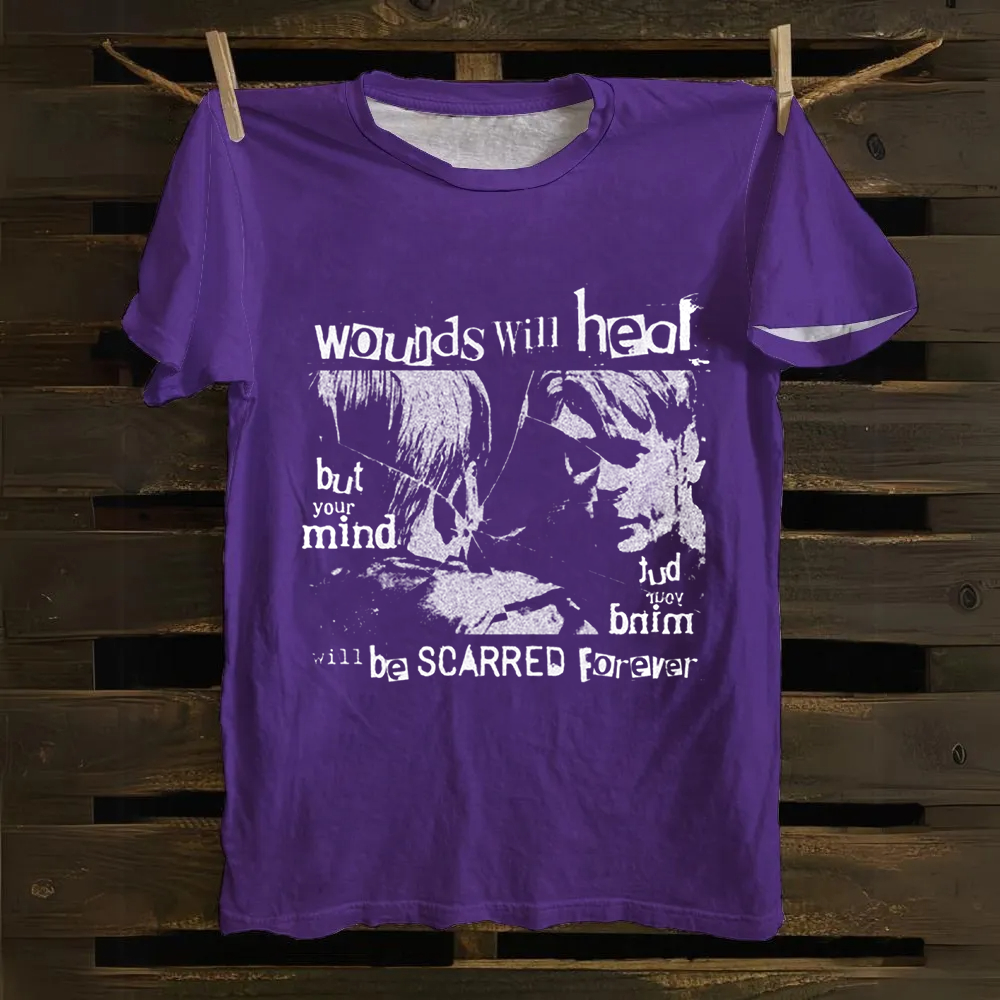 Unisex Vintage Silent Hill Horror Movie Cotton T-Shirt
