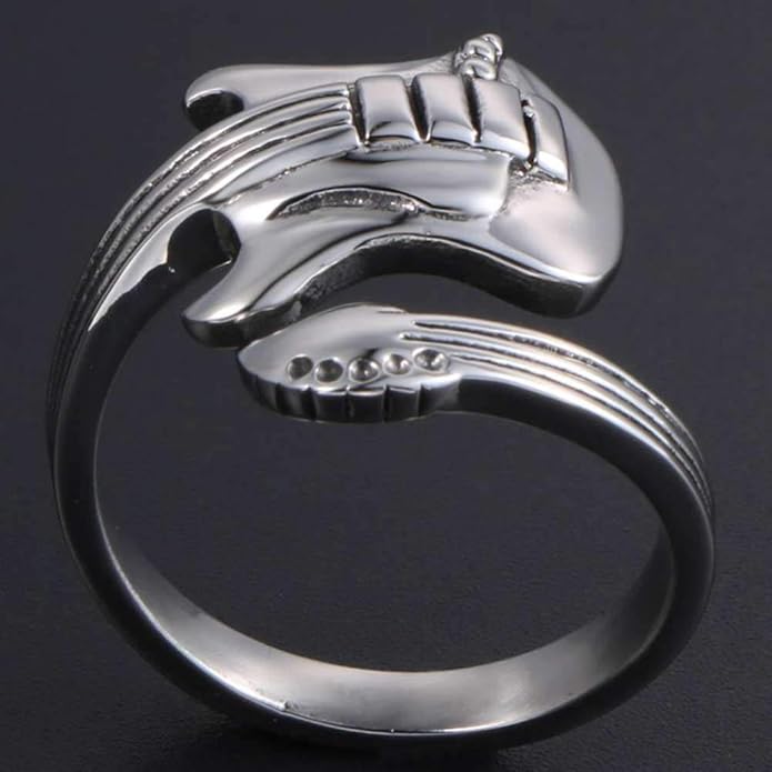 Rock Music Guitar Ring