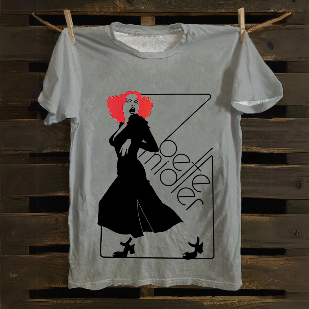 Bette Midler Singer Vintage Cotton T-Shirt