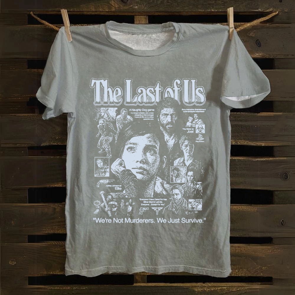 Unisex Vintage The Conjuring Horror Movie Cotton T-Shirt