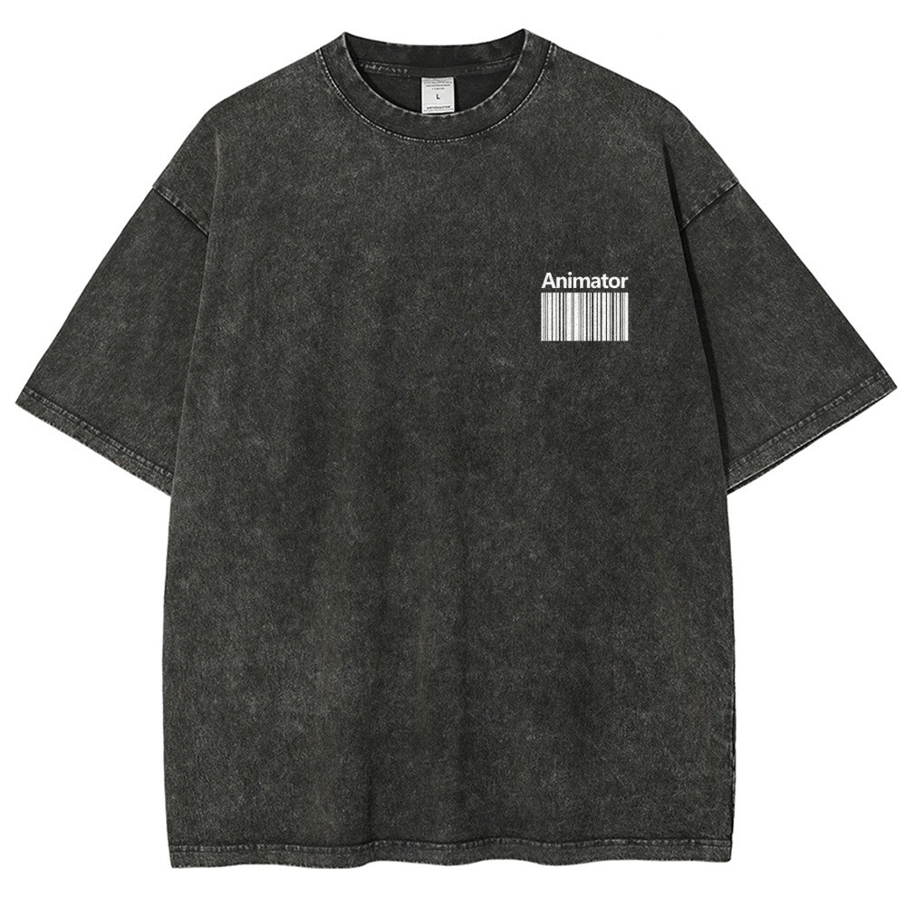 Animator Unisex Fit Washed T-Shirt