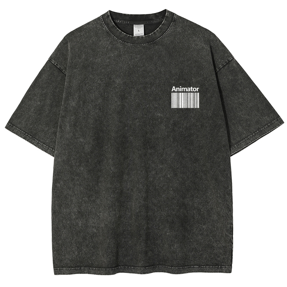 Animator Unisex Fit Washed T-Shirt