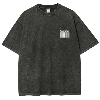 Animator Unisex Fit Washed T-Shirt