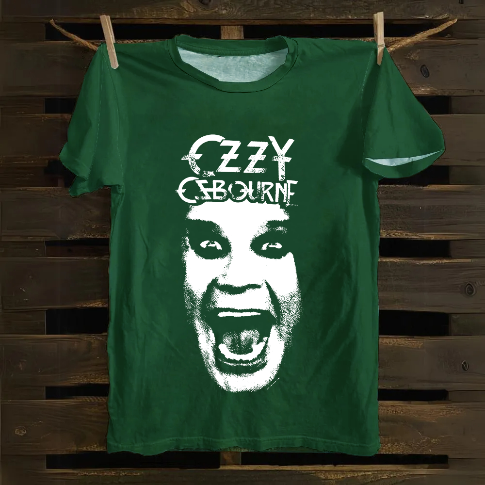 Unisex Vintage  Ozzy Osbourne Cotton T-Shirt