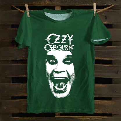 Unisex Vintage  Ozzy Osbourne Cotton T-Shirt