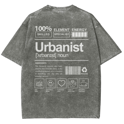 Urbanist Unisex Fit Washed T-Shirt