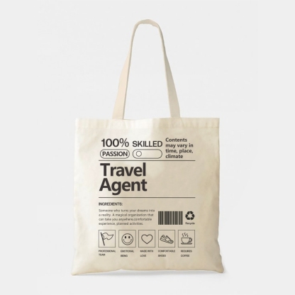 Travel Agent Tote Bag