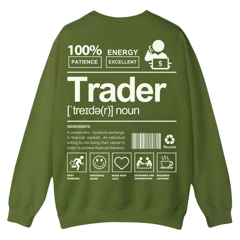 Trader Casual Crewneck Sweatshirt