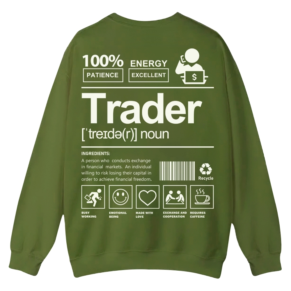 Trader Casual Crewneck Sweatshirt