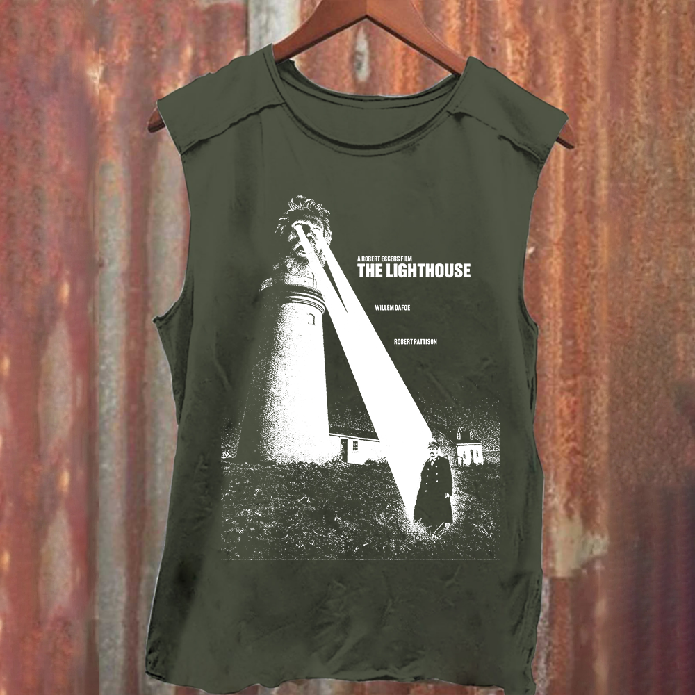Unisex cotton The Lighthouse Tank Top