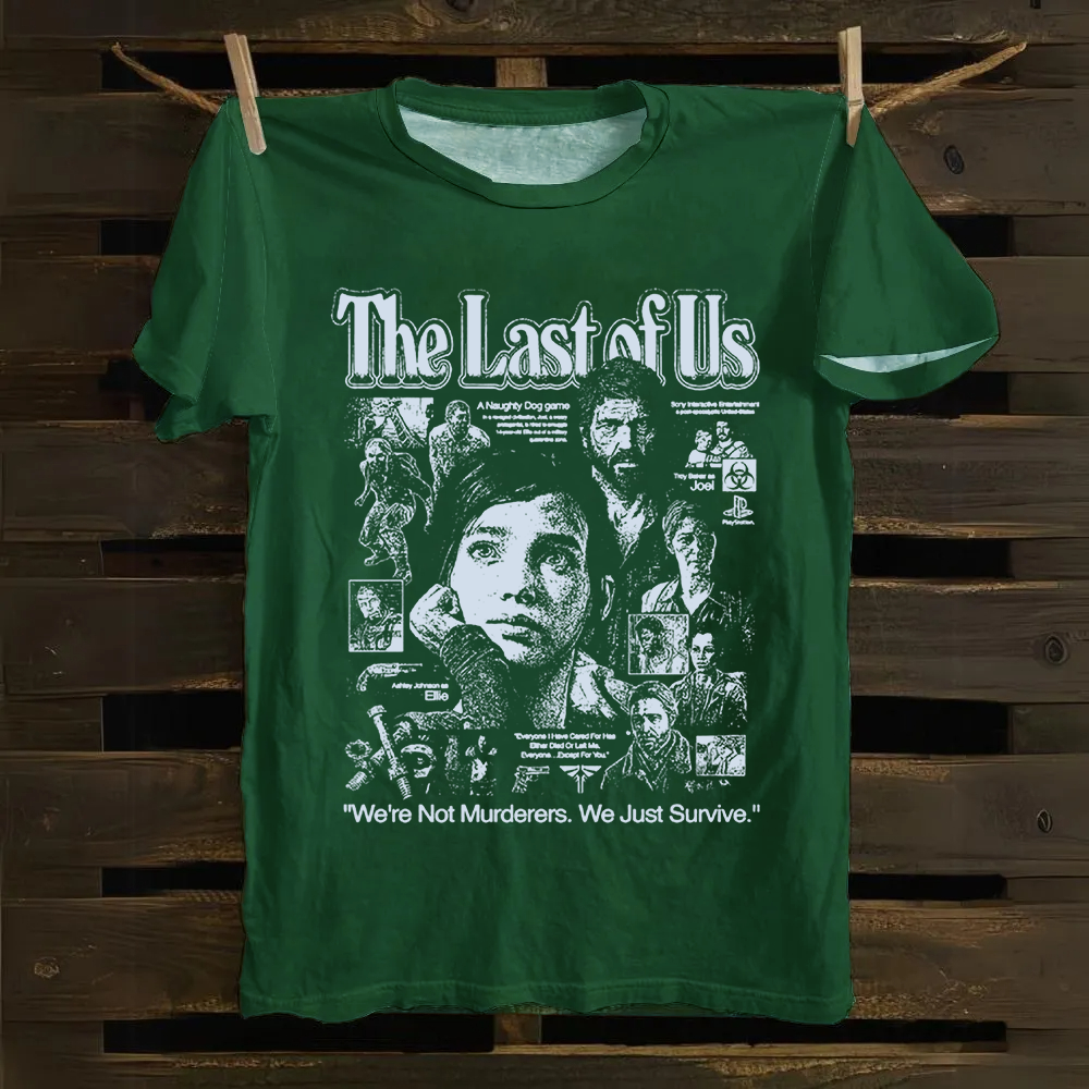 Unisex Vintage The Conjuring Horror Movie Cotton T-Shirt