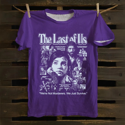 Unisex Vintage The Conjuring Horror Movie Cotton T-Shirt
