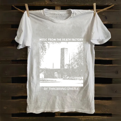 Music From The Death Factory - Throbbing Gristle Band Cotton T-Shirt