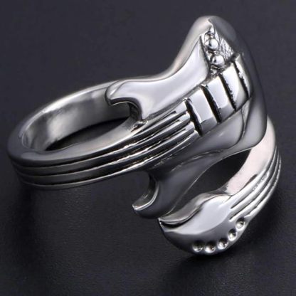 Rock Music Guitar Ring