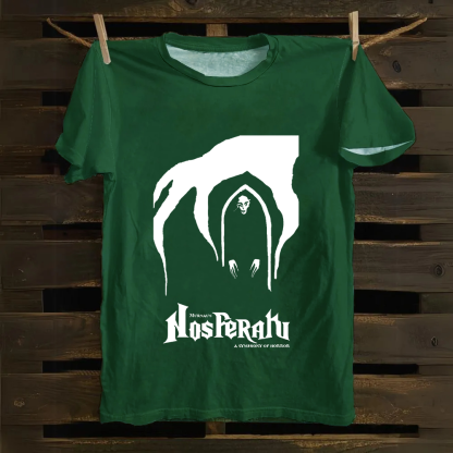 Unisex Vintage Nosferatu Horror Movie Cotton T-Shirt