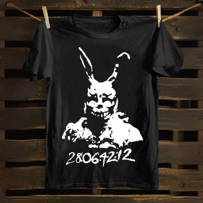 Donnie Darko 28 06 42 12 Frank Bunny Rabbit Cotton T-Shirt