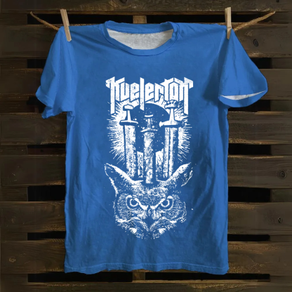 Unisex Vintage  Kvelertak Band  Cotton T-Shirt