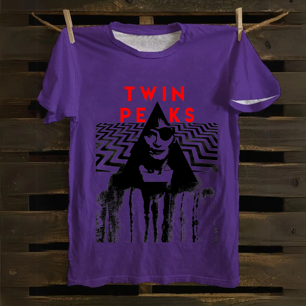 Twin peaks TV Series Classic Cotton T-Shirt