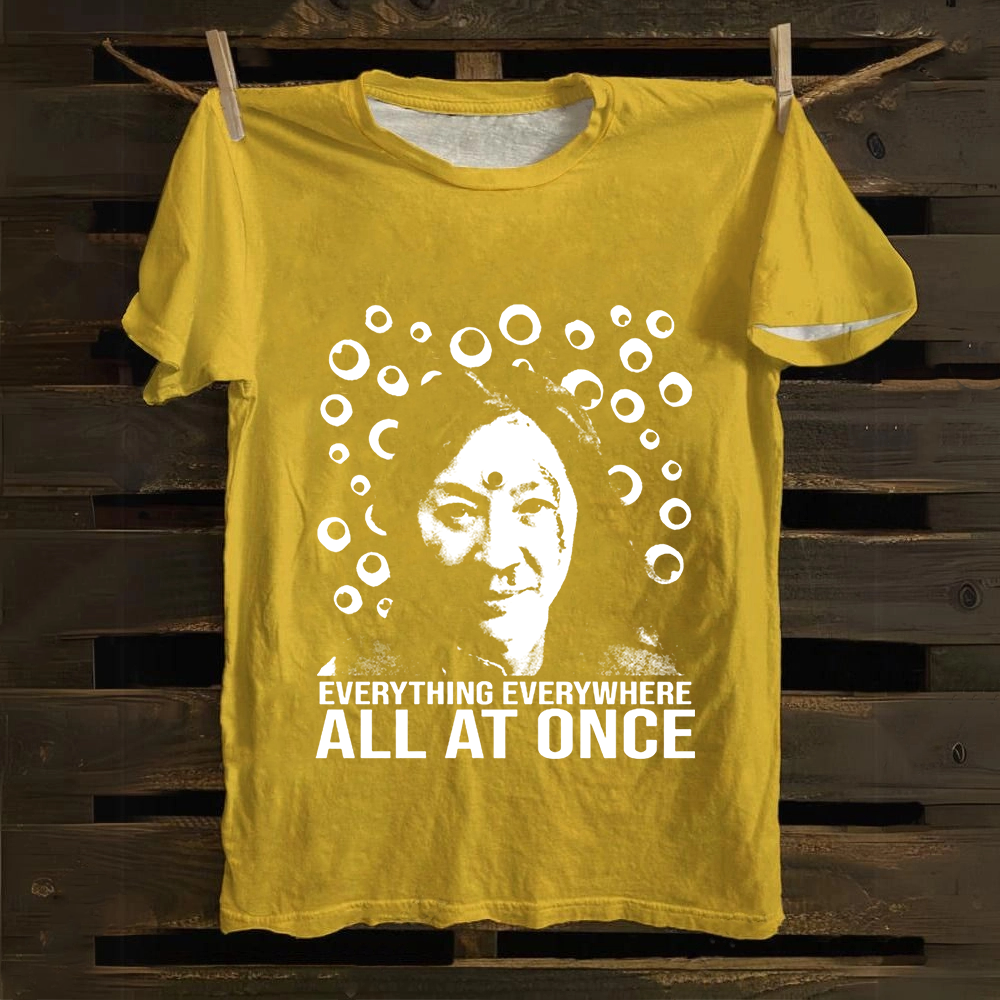 Unisex Vintage  Everything Everywhere All at Once Movie Cotton T-Shirt