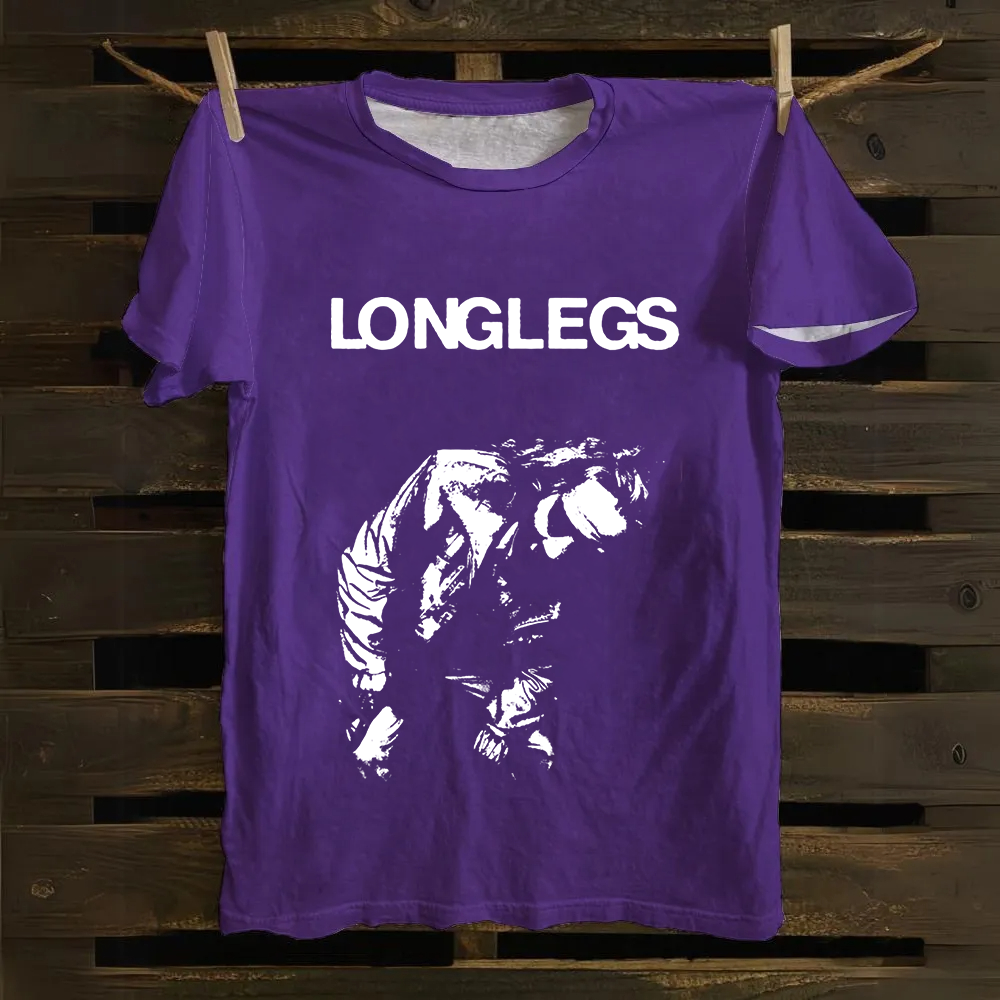 Unisex Vintage Longlegs Horror Movie Cotton T-Shirt