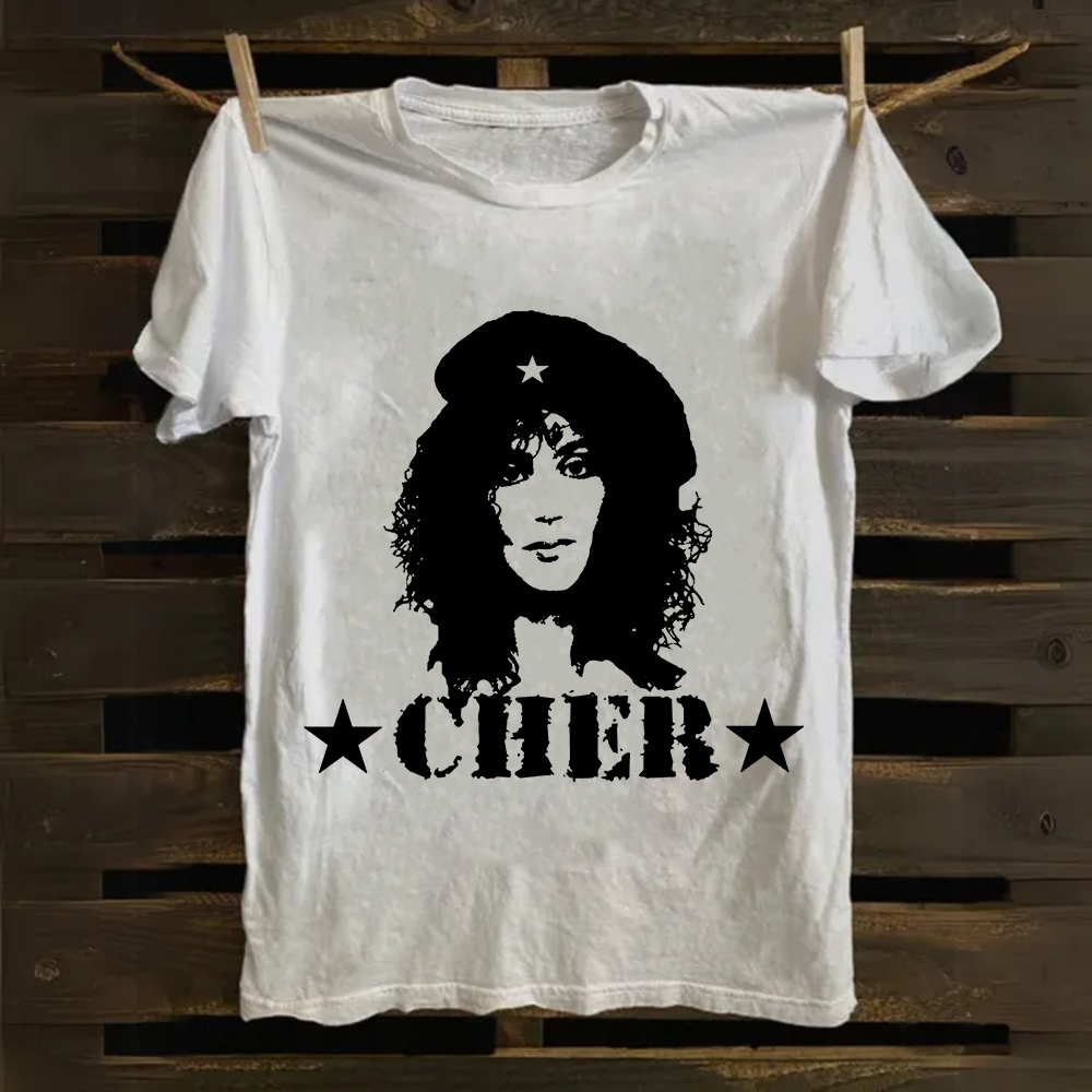 Cher Singer Vintage cotton T-Shirt