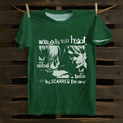 Unisex Vintage Silent Hill Horror Movie Cotton T-Shirt