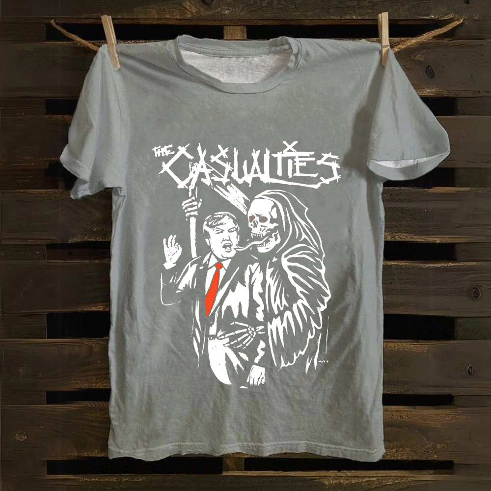 Unisex Vintage Punk Cotton T-Shirt