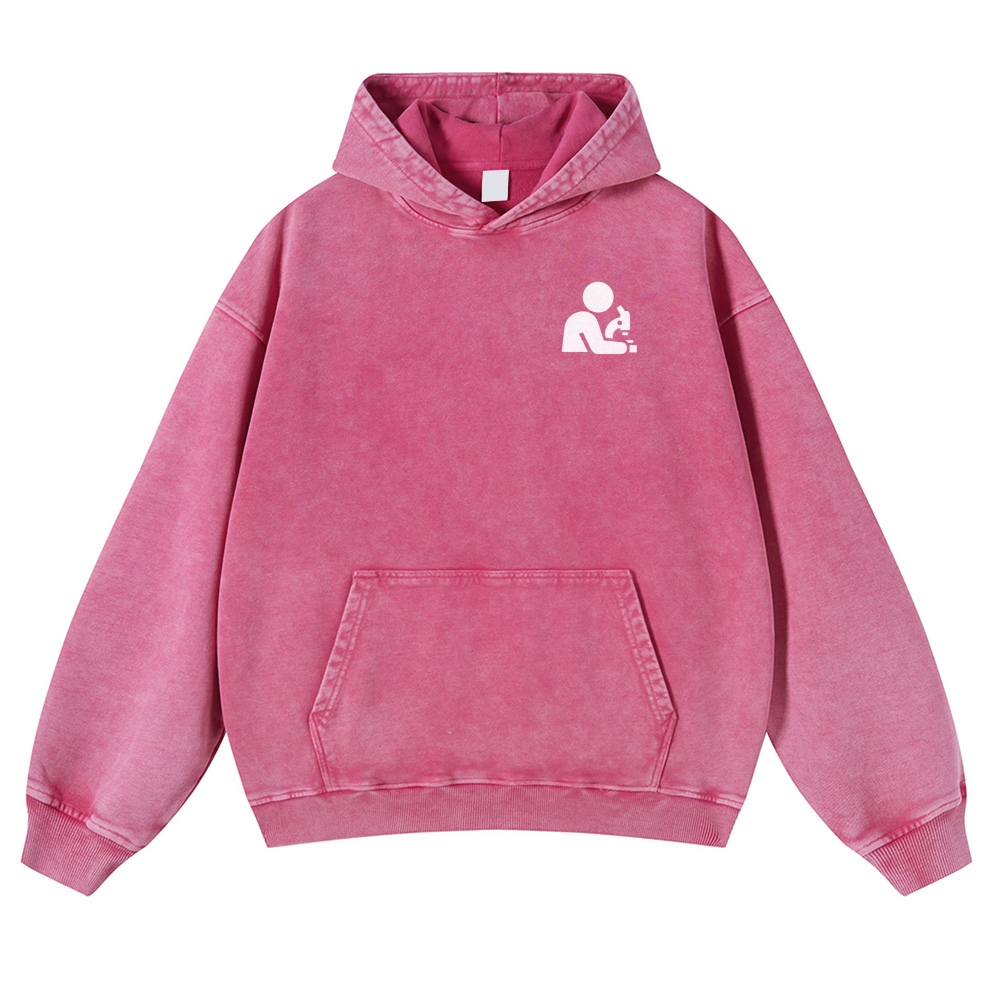Laboratory Scientist Casual Washed Hoodie