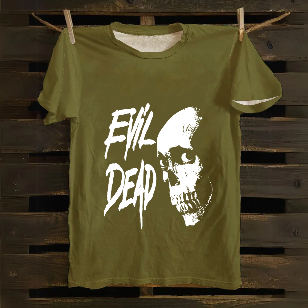 Unisex VintageEvil Dead cotton T-Shirt
